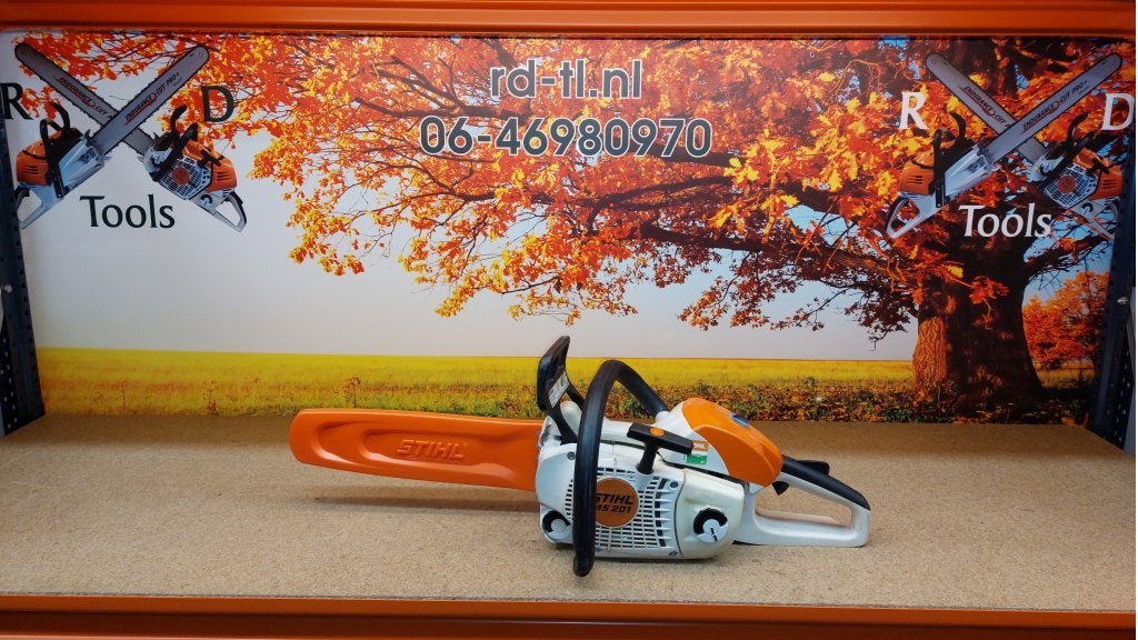 Stihl MS201 Motorzaag / Kettingzaag MS 201 Back handle ., Tuin en Terras, Niet ingevuld, Gebruikt, Niet ingevuld, Ophalen of Verzenden