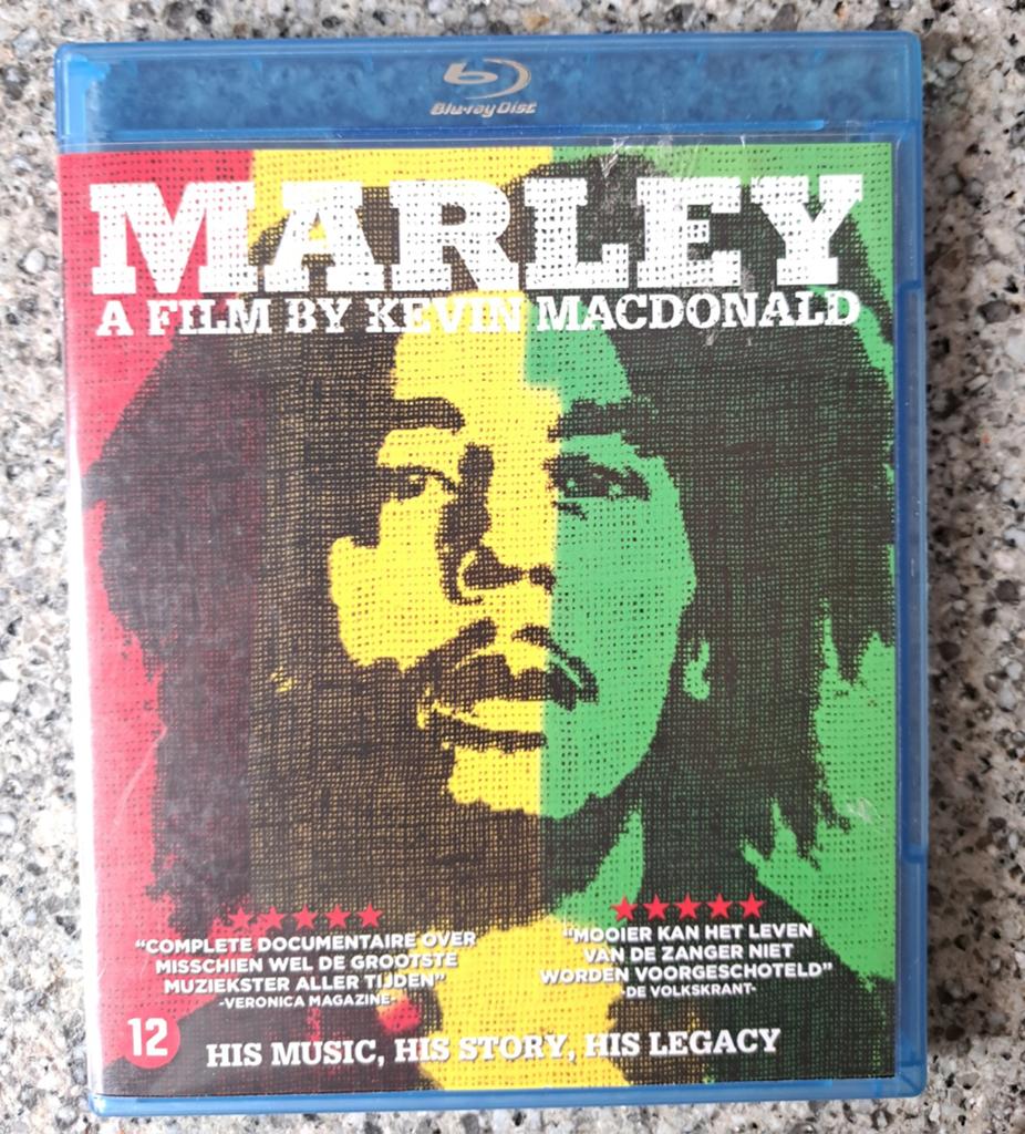 Blu-ray Marley his music his Story his legacy Bob Marley, Ophalen of Verzenden, Zo goed als nieuw
