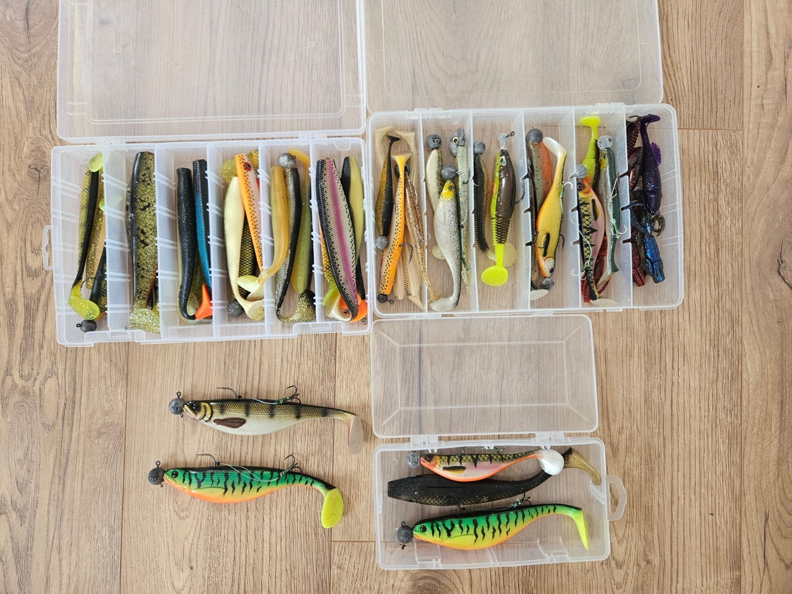 50 stuks Westin Shadteez Fox Rage Fox Zander berkley vamper, Watersport en Boten, Hengelsport | Roofvissen, Ophalen of Verzenden