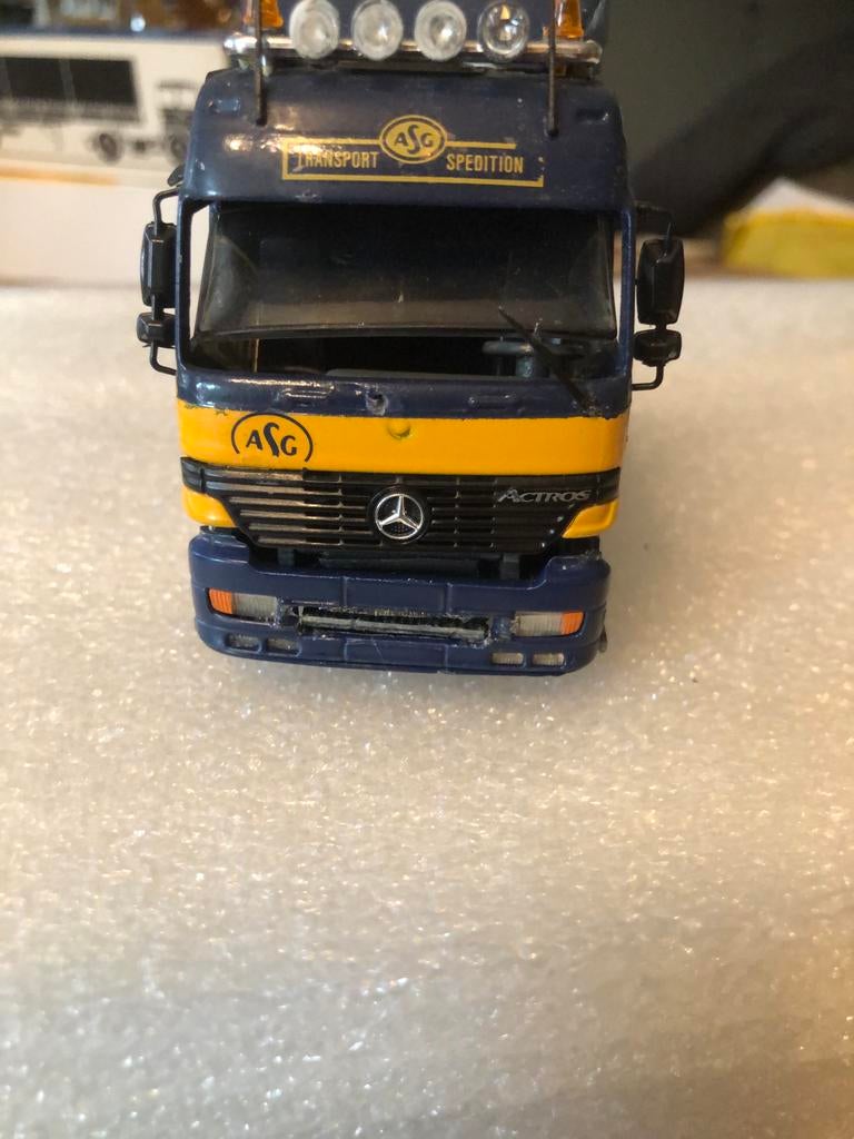 MERCEDES ACTROS 1845 TREKKER van ASG 4x2, Ophalen of Verzenden, Zo goed als nieuw, Bus of Vrachtwagen, Wsi