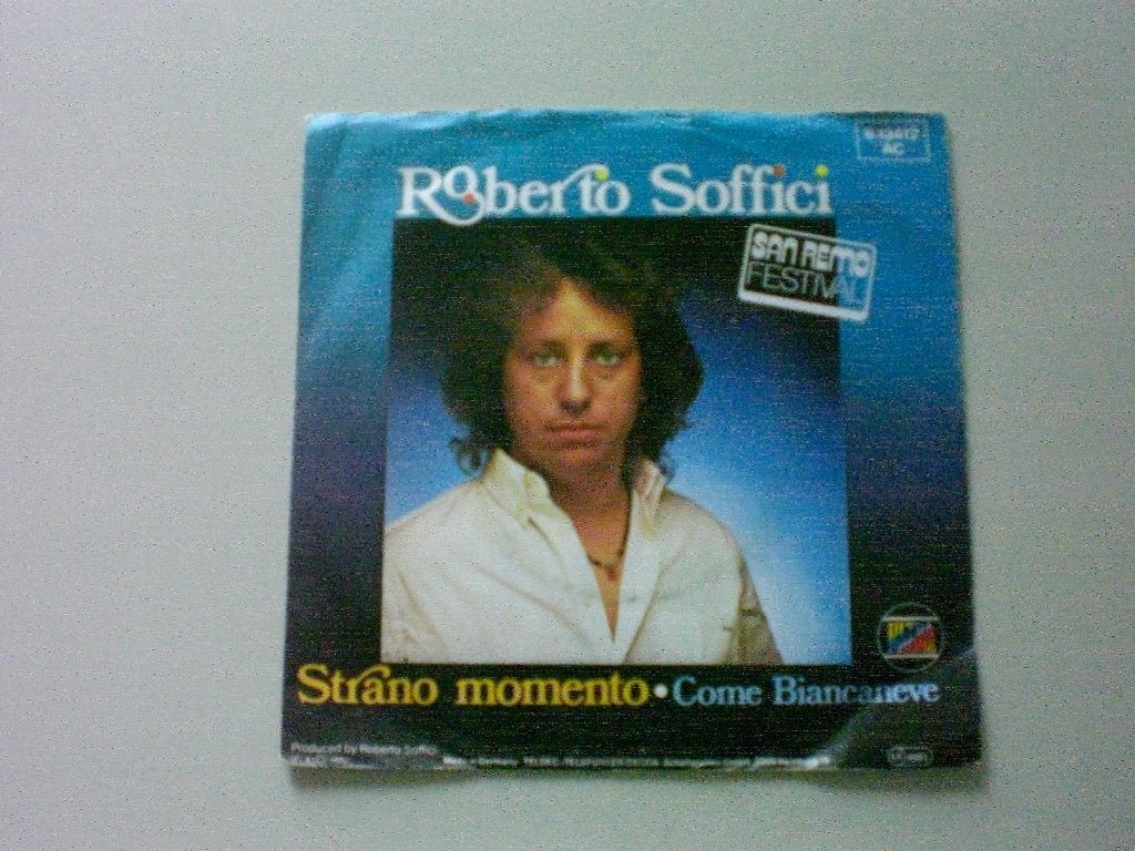 ROBERTO SOFFICI -  strano momento - vinyl 7 ", Ophalen of Verzenden, Gebruikt, Pop