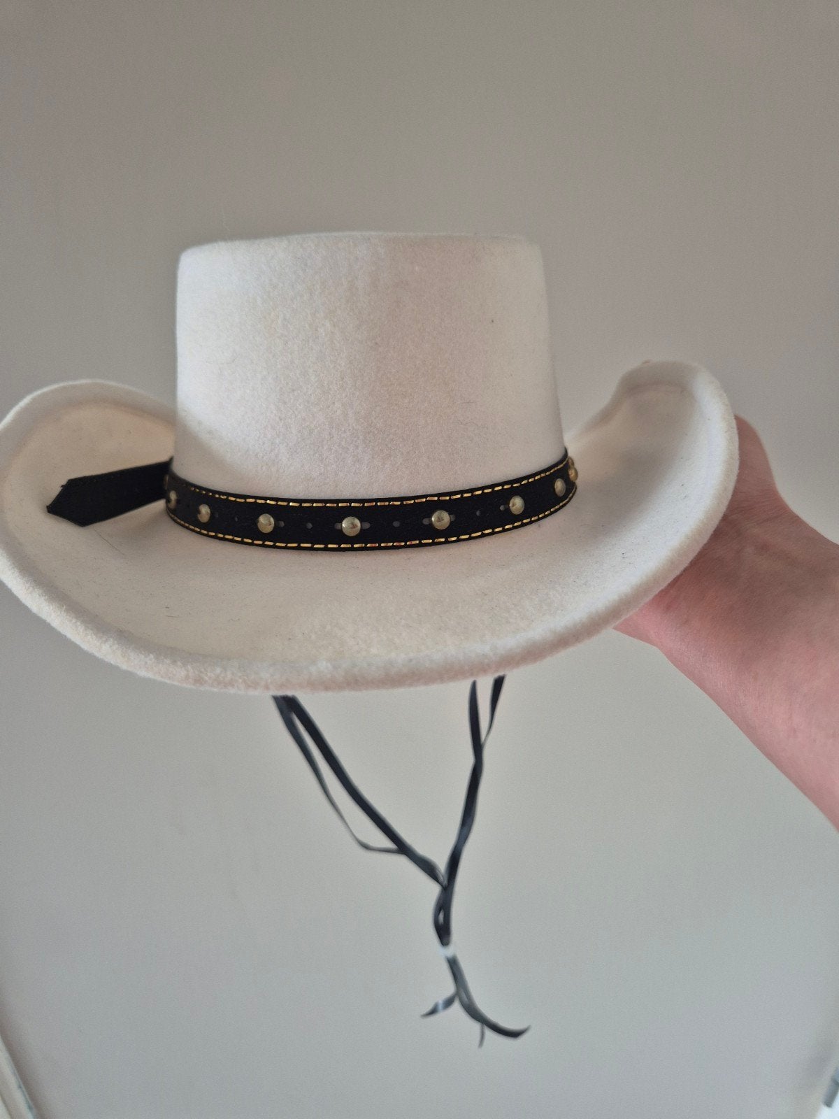 Witte Western Express Cowboyhoed - Made in Mexico, Kleding | Dames, Hoeden en Petten, Hoed, Zo goed als nieuw, Western Express, Inc.