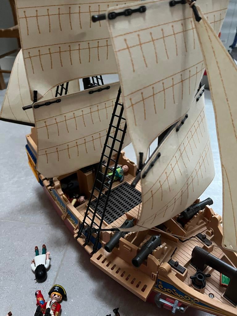 Playmobil Piratenboot, Ophalen of Verzenden, Gebruikt, Jongen of Meisje