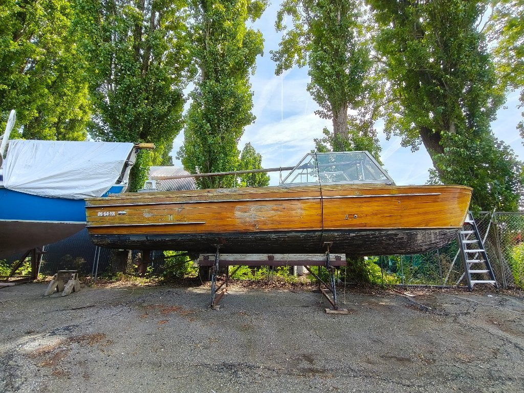 Project/donorboot - WERKENDE Perkins motor, Watersport en Boten, Overige merken, 9 m, Gebruikt, Binnenboordmotor