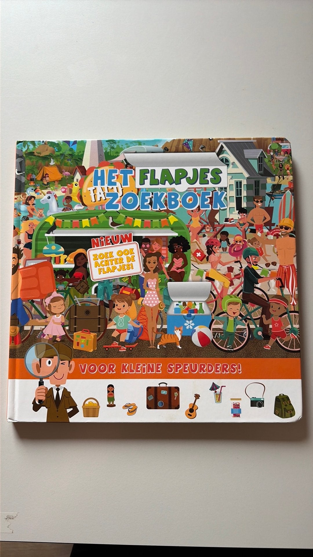 Het flapjes zoekboek - voor kleine speurders!, Ophalen of Verzenden, Zo goed als nieuw