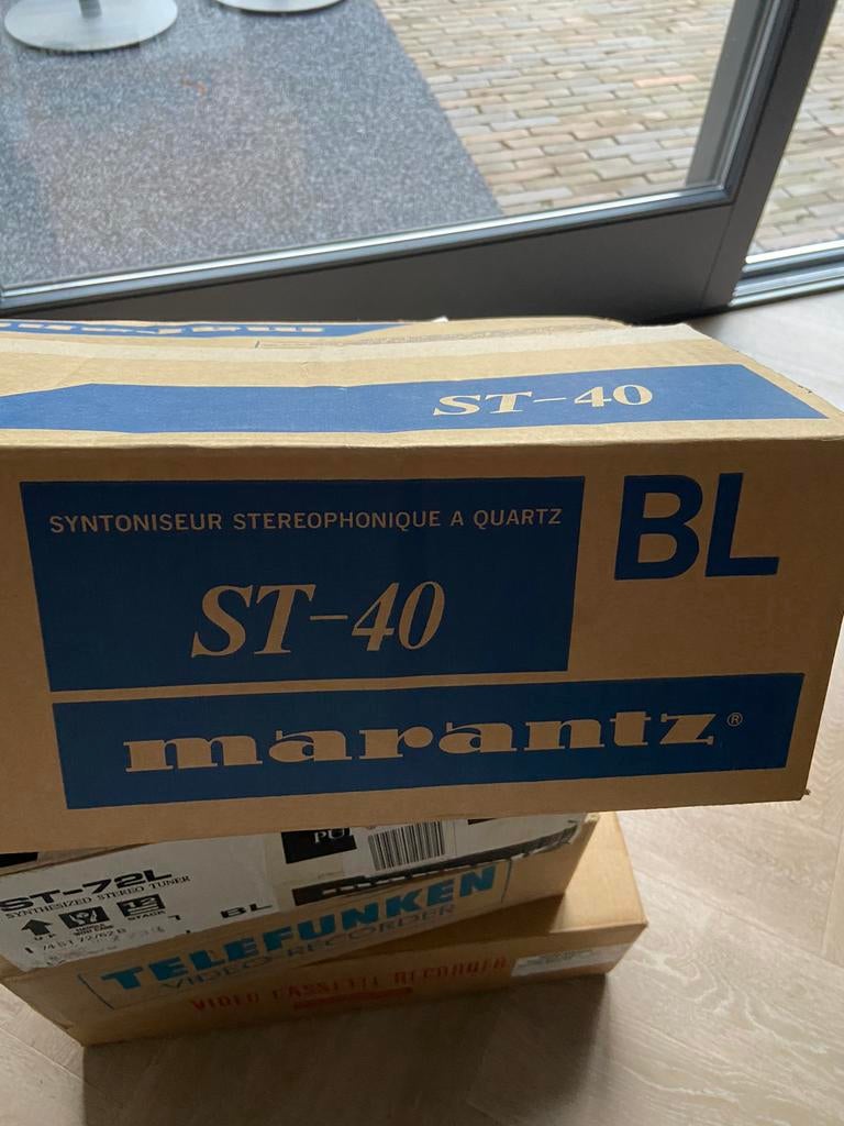 Marantz tuner ST 40  74ST 40 /02B NIEUW Vintage, Audio, Tv en Foto, Tuners, Ophalen, Nieuw