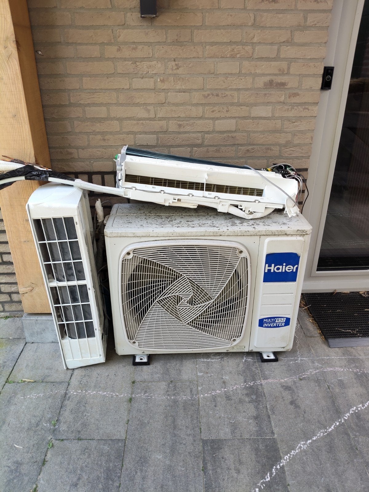 Haier Multi Inverter R32 Airco - Koelen en Verwarmen, Ophalen, 3 snelheden of meer, Energieklasse A of zuiniger, Gebruikt