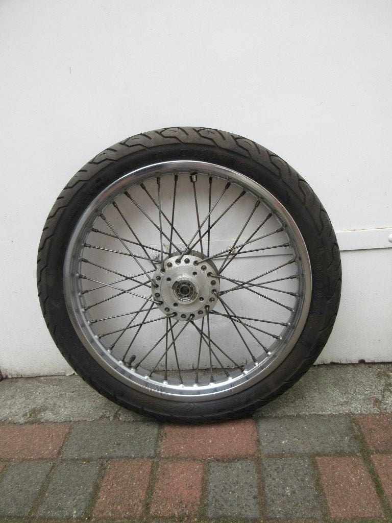 Kawasaki Z650B voorwiel KZ650 voorvelg Z 650 voor wiel velg, Ophalen of Verzenden