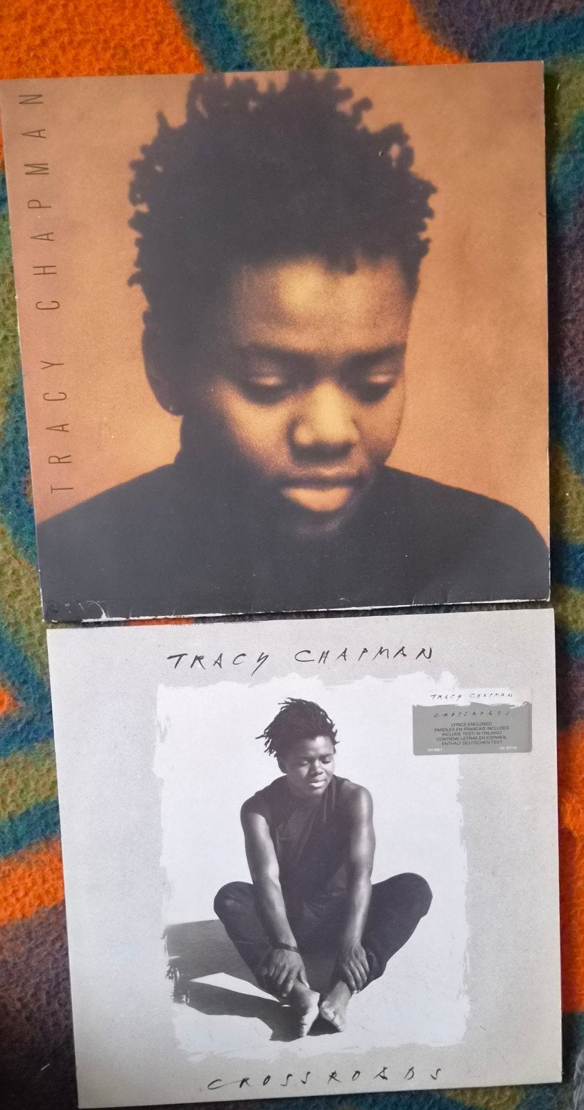 Tracy Chapman - Tracy Chapman 1988 & Crossroads LP's, LP, Gebruikt, Ophalen of Verzenden, 12 inch