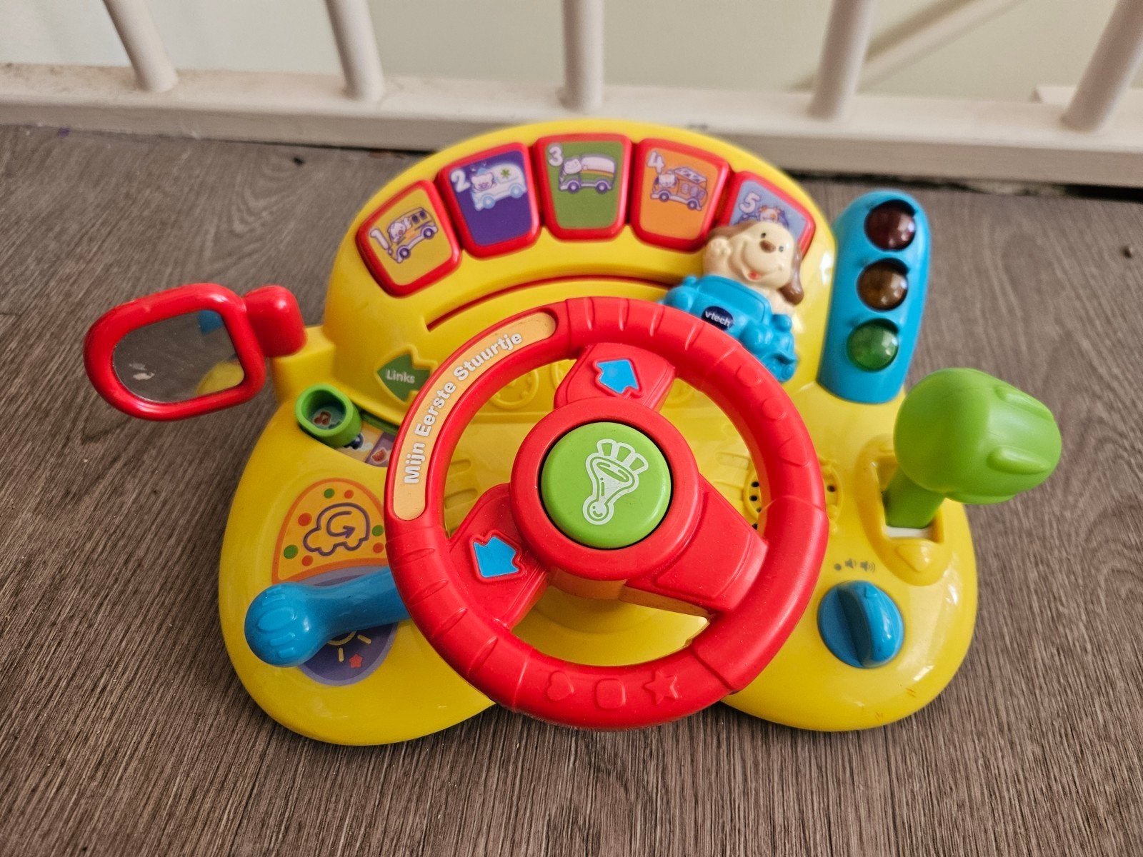 VTech Mijn Eerste Stuurtje - Interactief Speelgoed, Ophalen of Verzenden, Gebruikt, 6 maanden tot 2 jaar