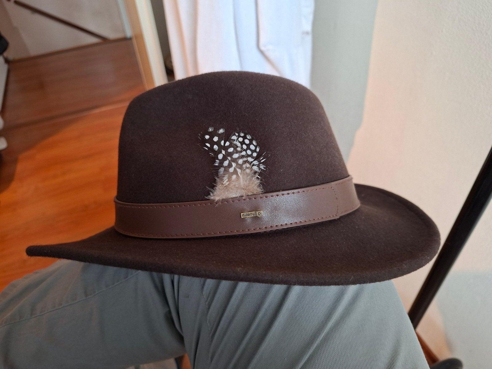 Dubarry Hoed Large - Superkwaliteit Wollen Hoed, Hoed, Zo goed als nieuw, 58 cm (L, 7¼ inch) of meer, Ophalen