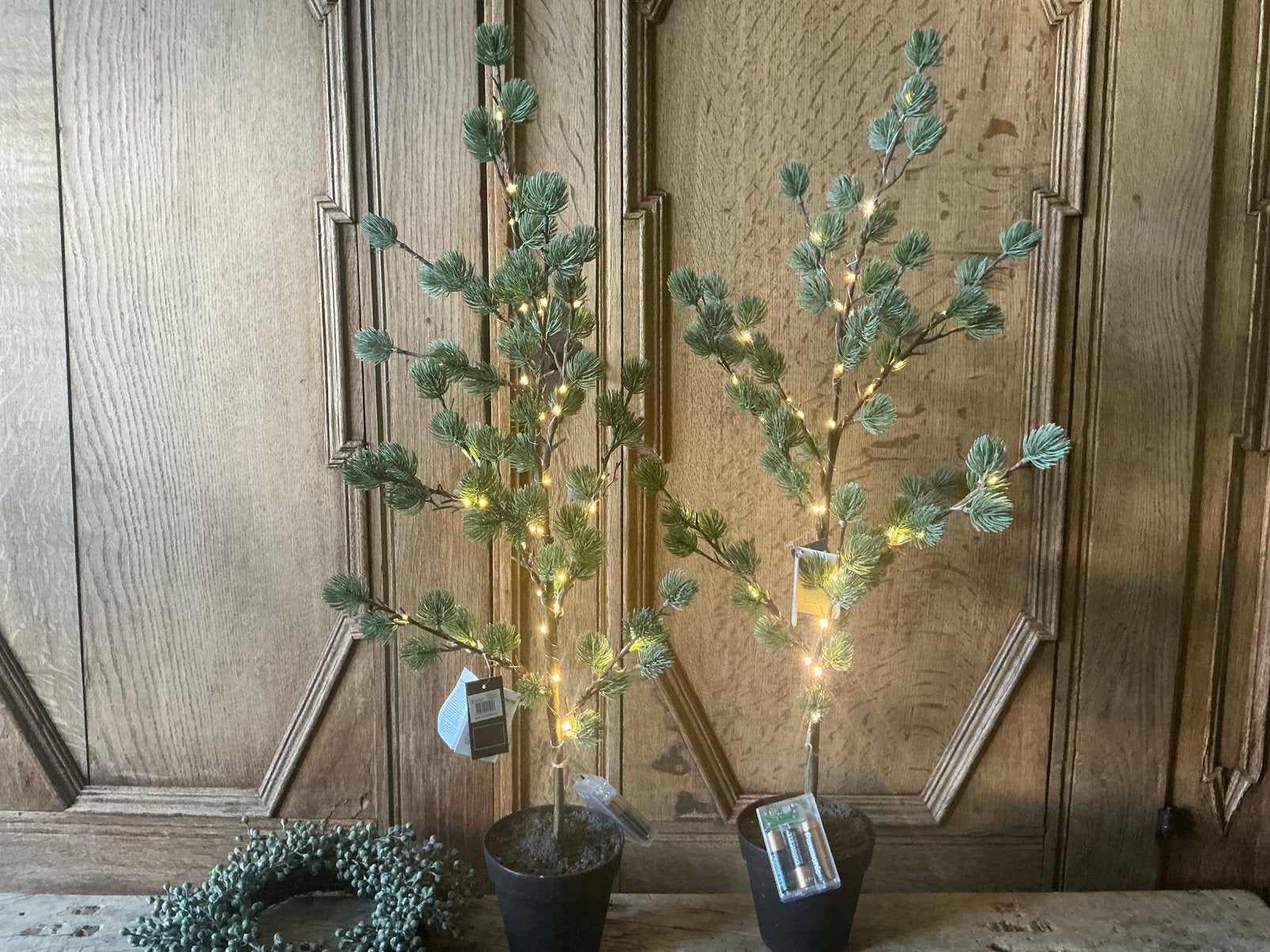 NIEUW Larix boompjes met led lampjes kunsttakken, Ophalen of Verzenden, Nieuw