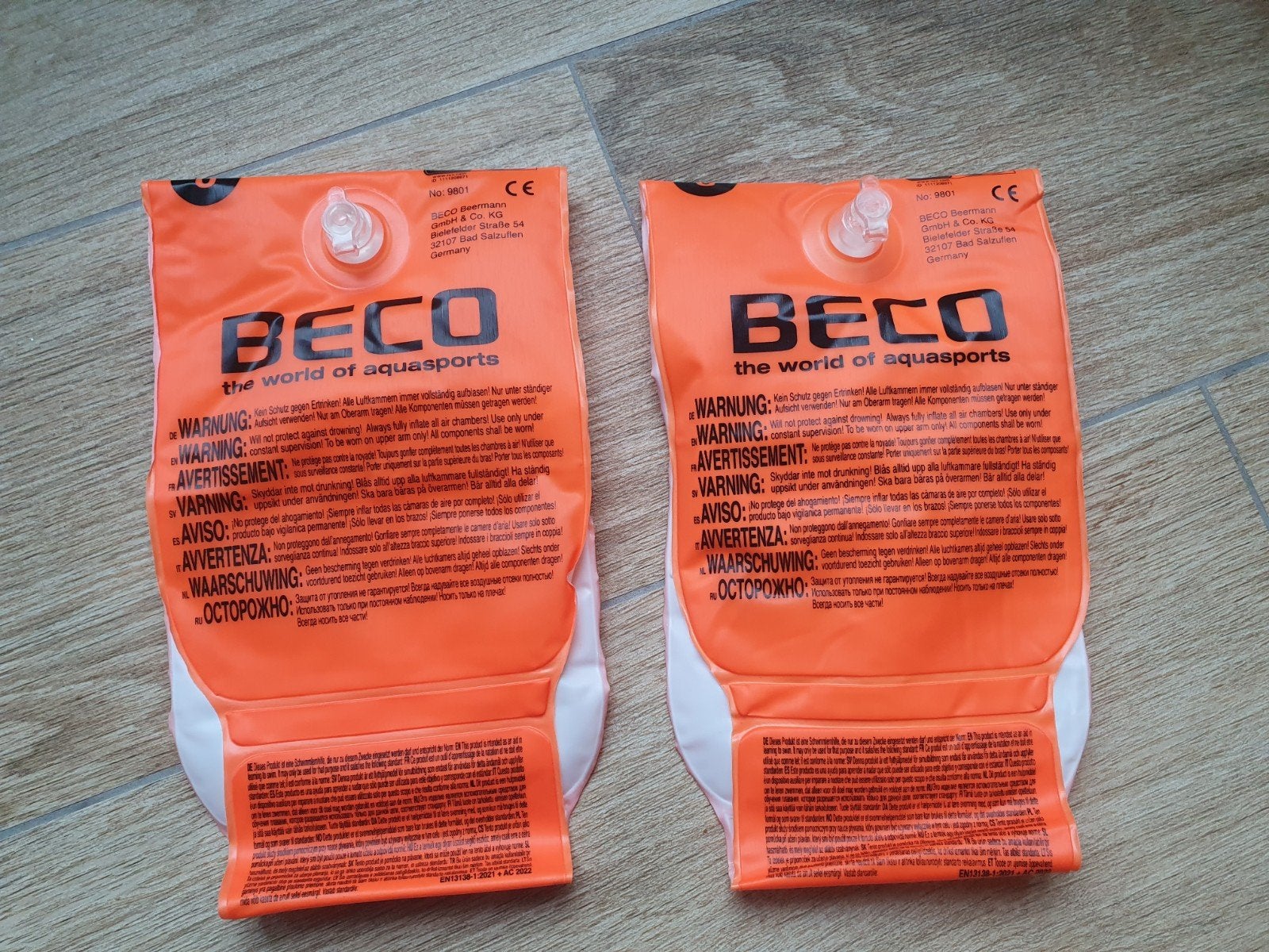 Beco zwembandjes 15-60 kg, als nieuw, Ophalen of Verzenden, Zo goed als nieuw, Beco, Jongen of Meisje