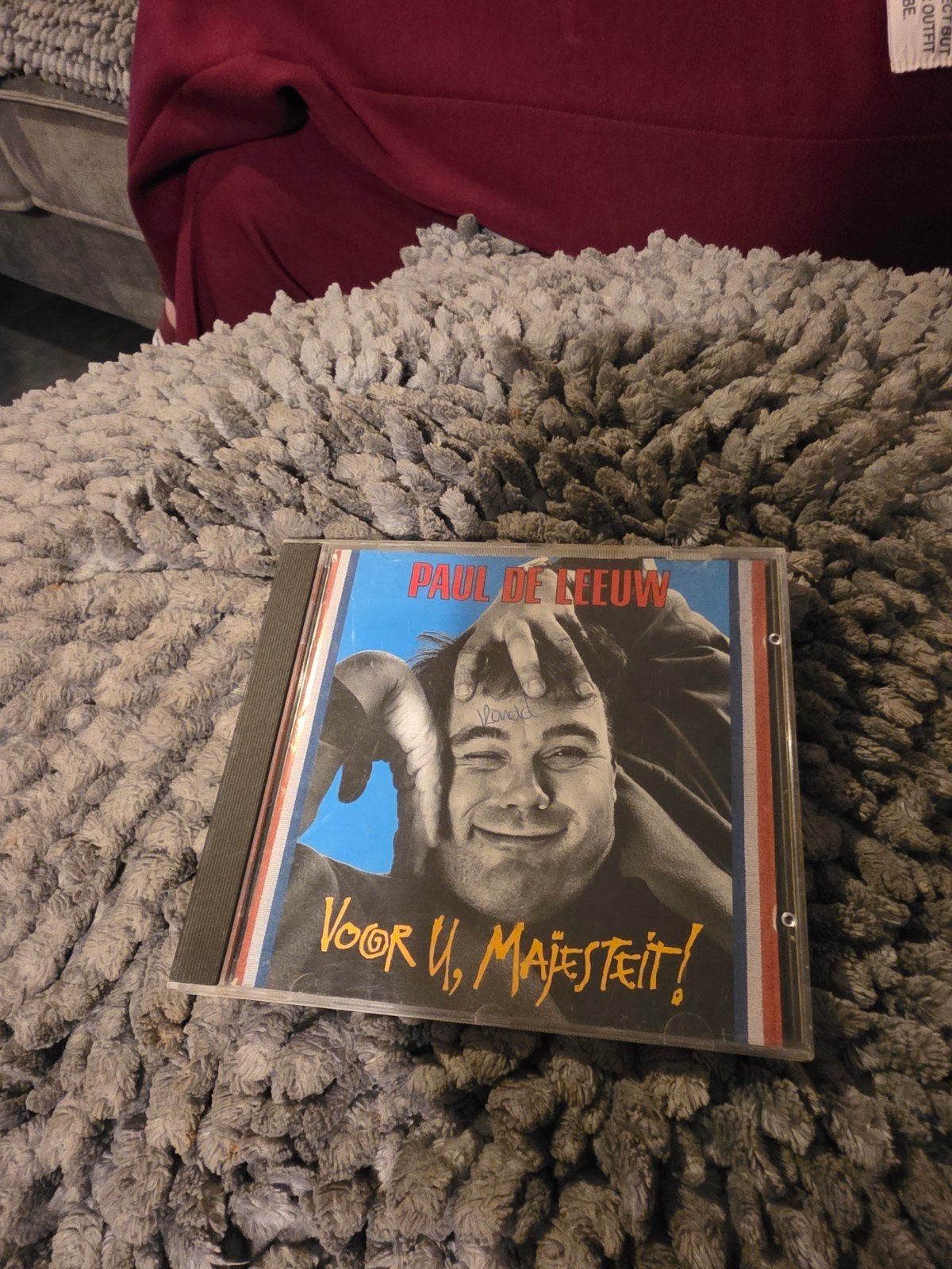 Paul de Leeuw - Voor U, Majesteit! CD (1991), Gebruikt, Cabaret of Kleinkunst, Ophalen of Verzenden, Inclusief doosje