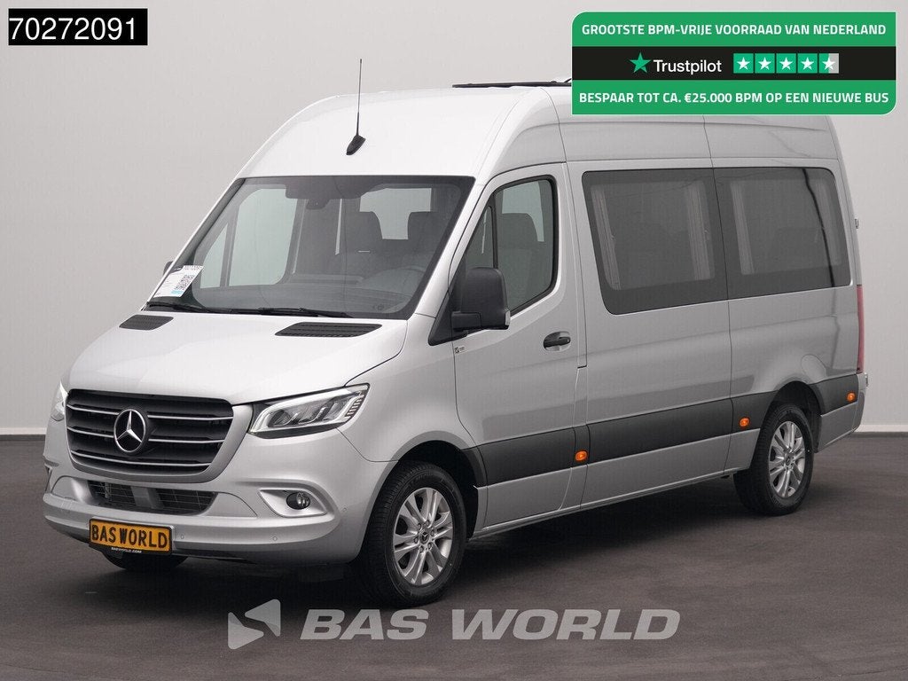 Mercedes Sprinter 319 CDI Automaat VIP Personenvervoer Taxi, Auto's, Automaat, Euro 6, 10 stoelen, Bedrijf