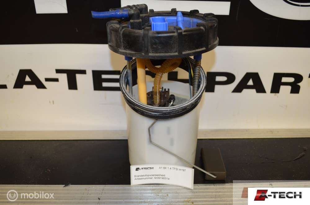Brandstofpomp Audi A1 8X 1.4 TFSI 10-18 6r0919051a M197 OBK, Gebruikt, Ophalen of Verzenden, Skoda, Skoda