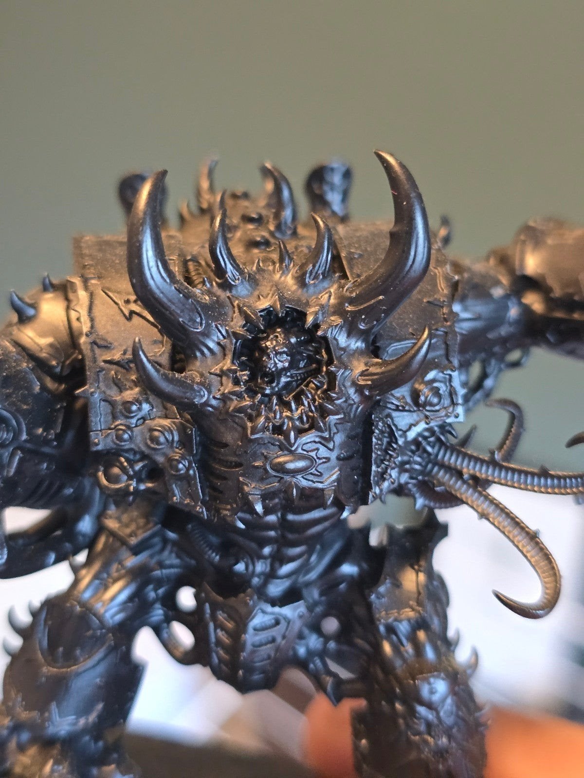 Geprimede hellbrute - Chaos space marines Warhammer 40k, Ophalen of Verzenden, Warhammer 40000