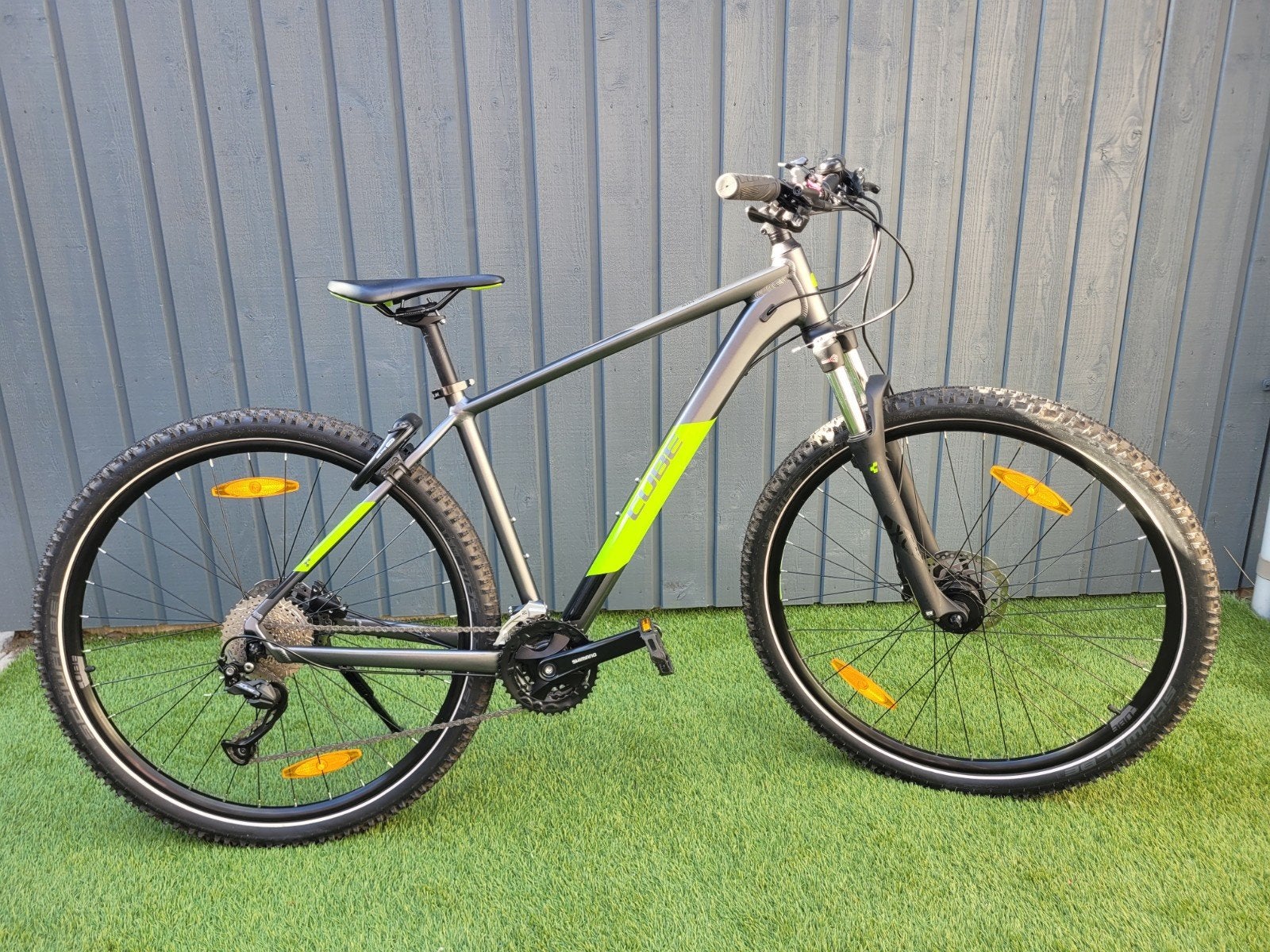 Cube Aim SL Allroad 19 inch ☆Z.G.A.N☆ grijs/groen,, Minder dan 45 cm, Ophalen, Zo goed als nieuw, Overige merken