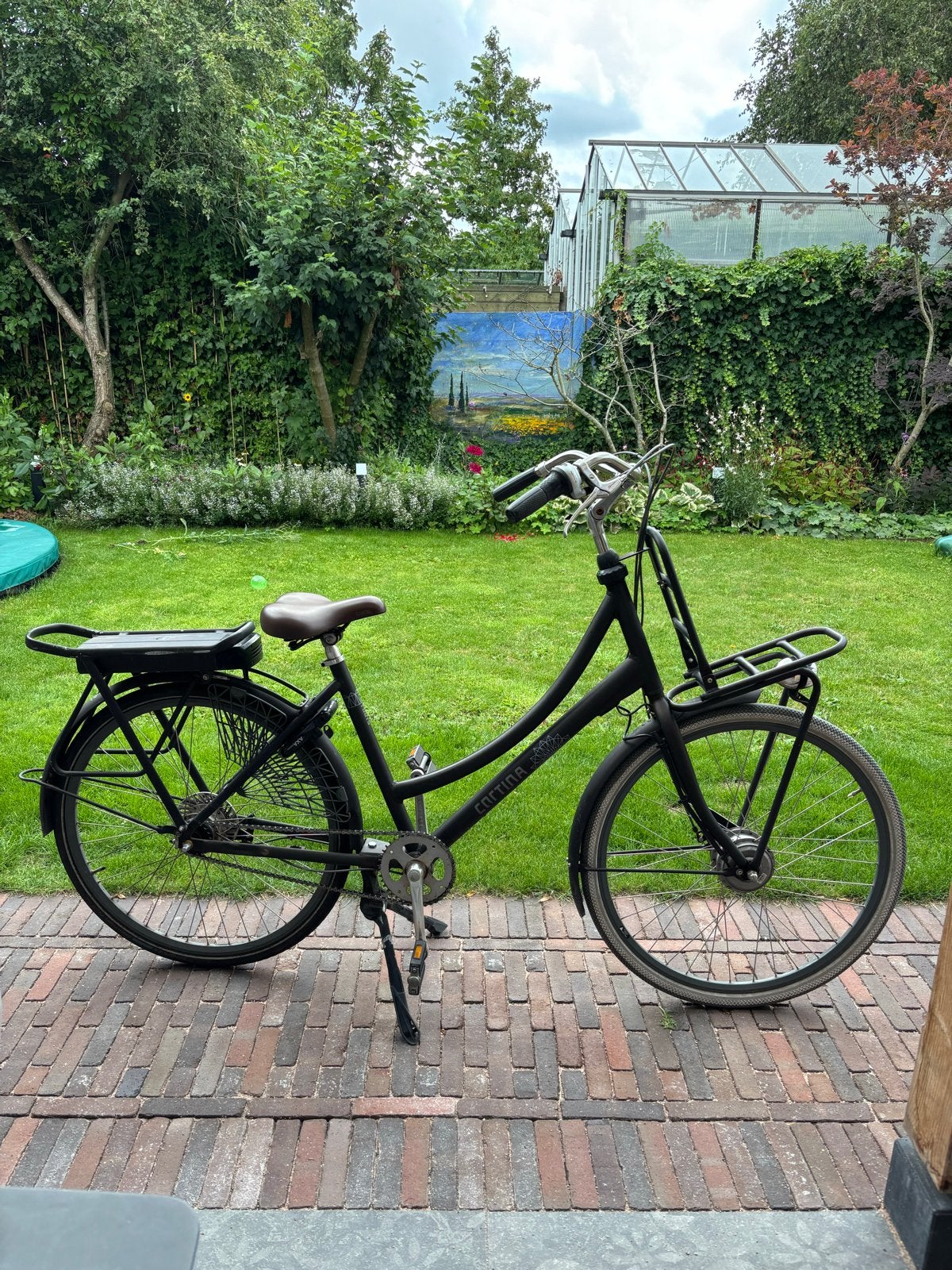Cortina U4 Transportfiets Dames - bruin - Gebruikt, Terugtraprem, Gebruikt, 50 tot 53 cm, Ophalen