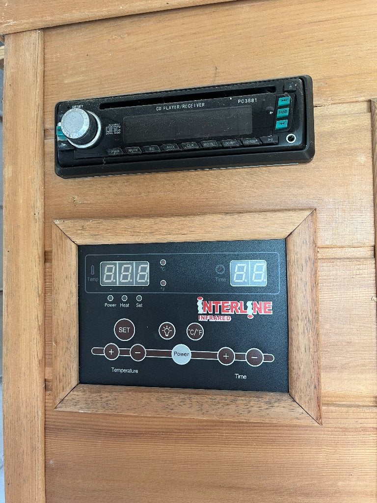 Interline Infrarood Sauna - Eenvoudig te plaatsen, Ophalen, Gebruikt