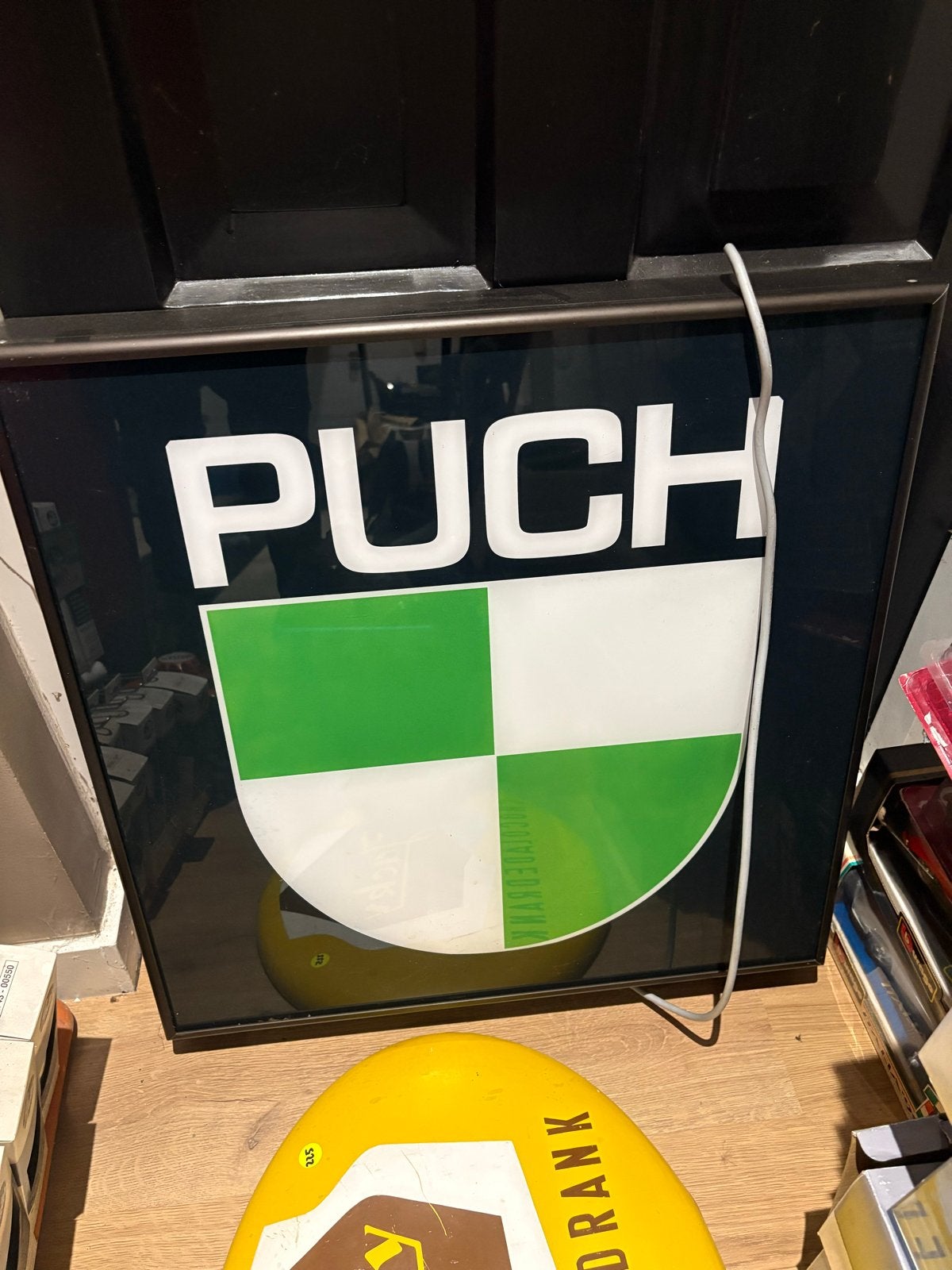 Puch Lichtreclame / Lichtbak - Uniek Verzamelobject, Ophalen of Verzenden
