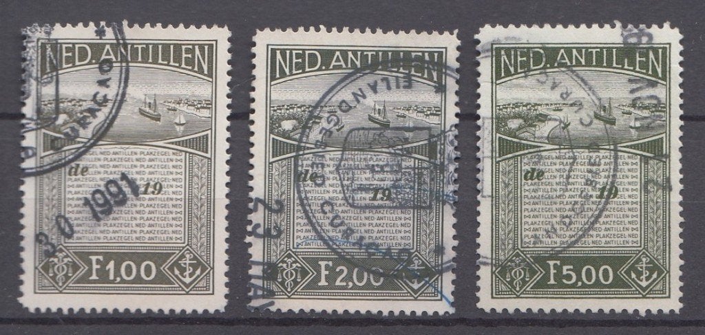 Belastingzegels fiscaalzegels leges Ned. Antillen, Ophalen of Verzenden