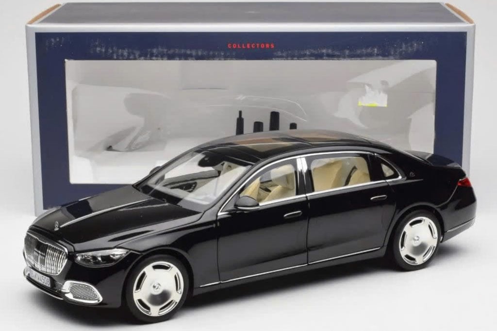 MERCEDES MAYBACH S 680 4MATIC 2021 ZWART 1/18 NOREV 183429, Verzenden, Nieuw, Auto, Norev