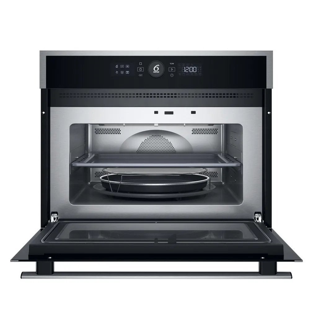 Whirlpool inbouw magnetronoven 1 jaar oud WMW47HMX, Witgoed en Apparatuur, Ovens, Ophalen, 45 tot 50 cm, Whirlpool, Inbouw