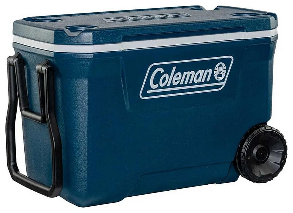 Coleman 62QT Wheeled Xtreme Cooler Blue Nieuw, Coleman, Koelbox, Minervum Breda, Nieuw