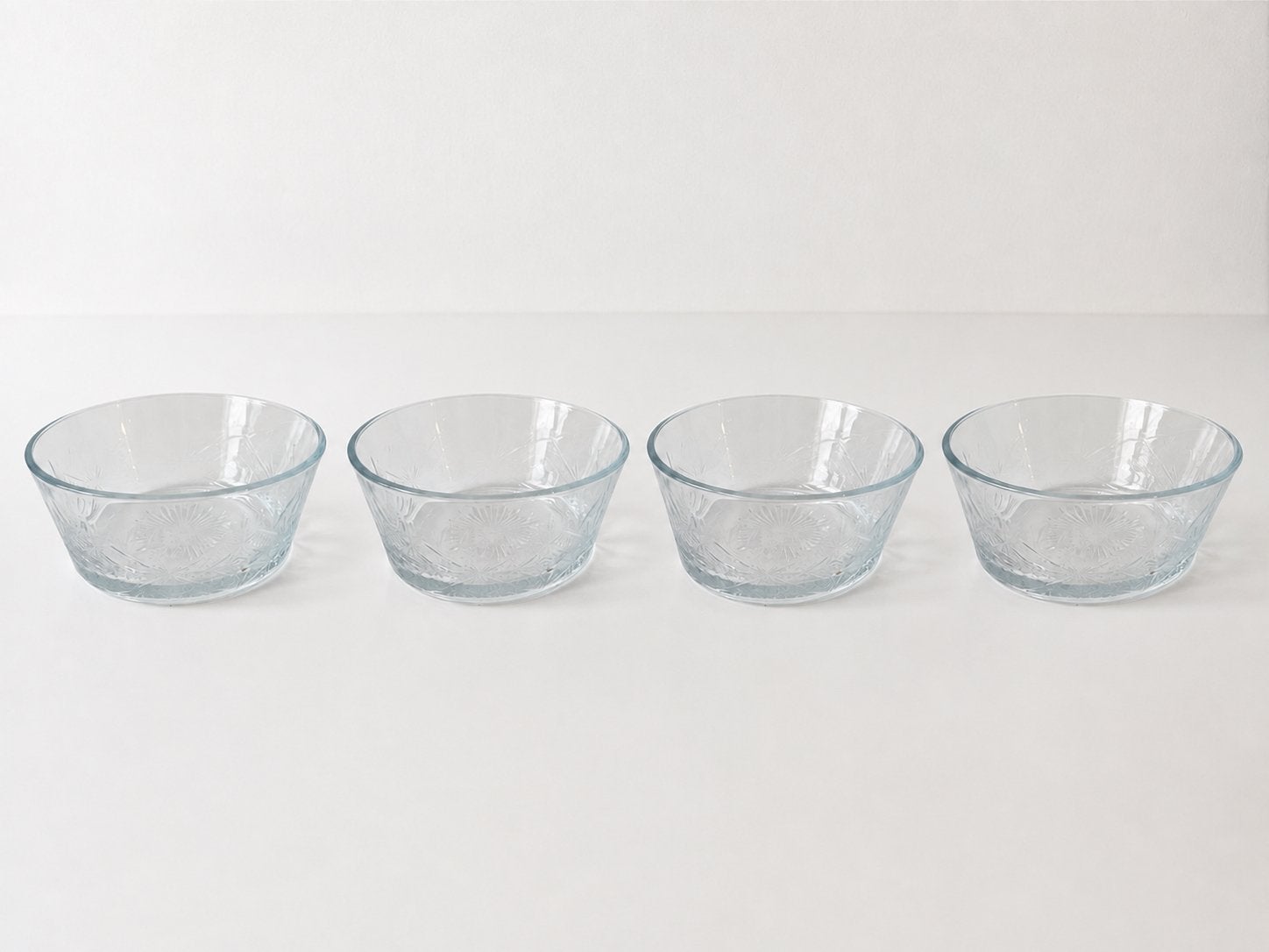 Blomus Amilio schaaltjes - 4 stuks beschikbaar - puntgaaf, Nieuw, Ophalen of Verzenden, Overige stijlen, Glas