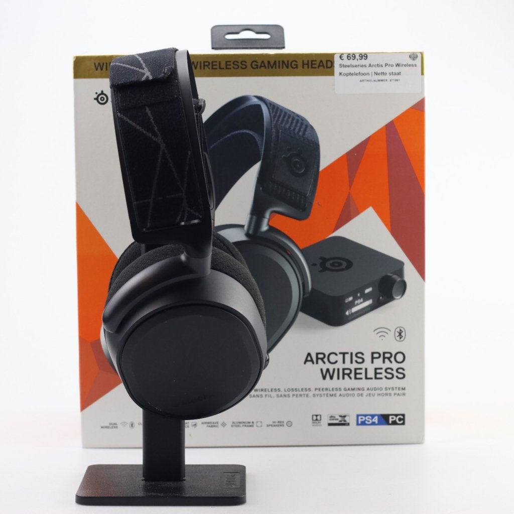 Steelseries Arctis Pro Wireless Koptelefoon | Nette staat, Steelseries, Zo goed als nieuw, Support@steelseries.com, 1150 18th St NW, Suite 106
Auburn, WA 98001
USA
