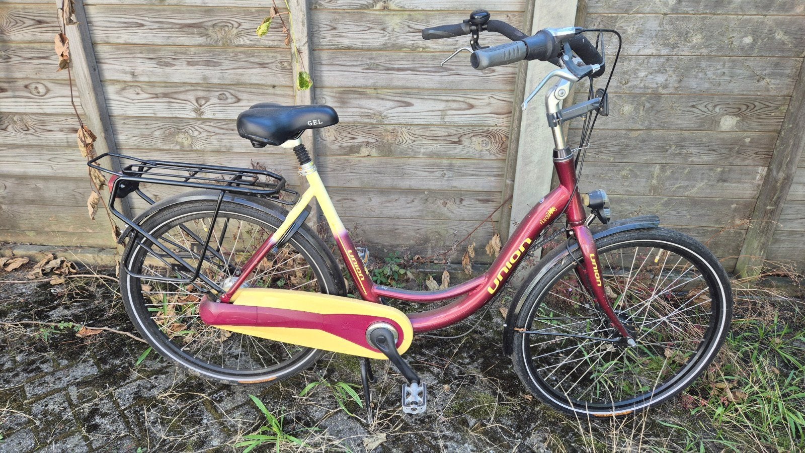 Union damesfiets met extra breed stuur, Fietsen en Brommers, Velgrem, 50 tot 53 cm, Ophalen, Overige merken