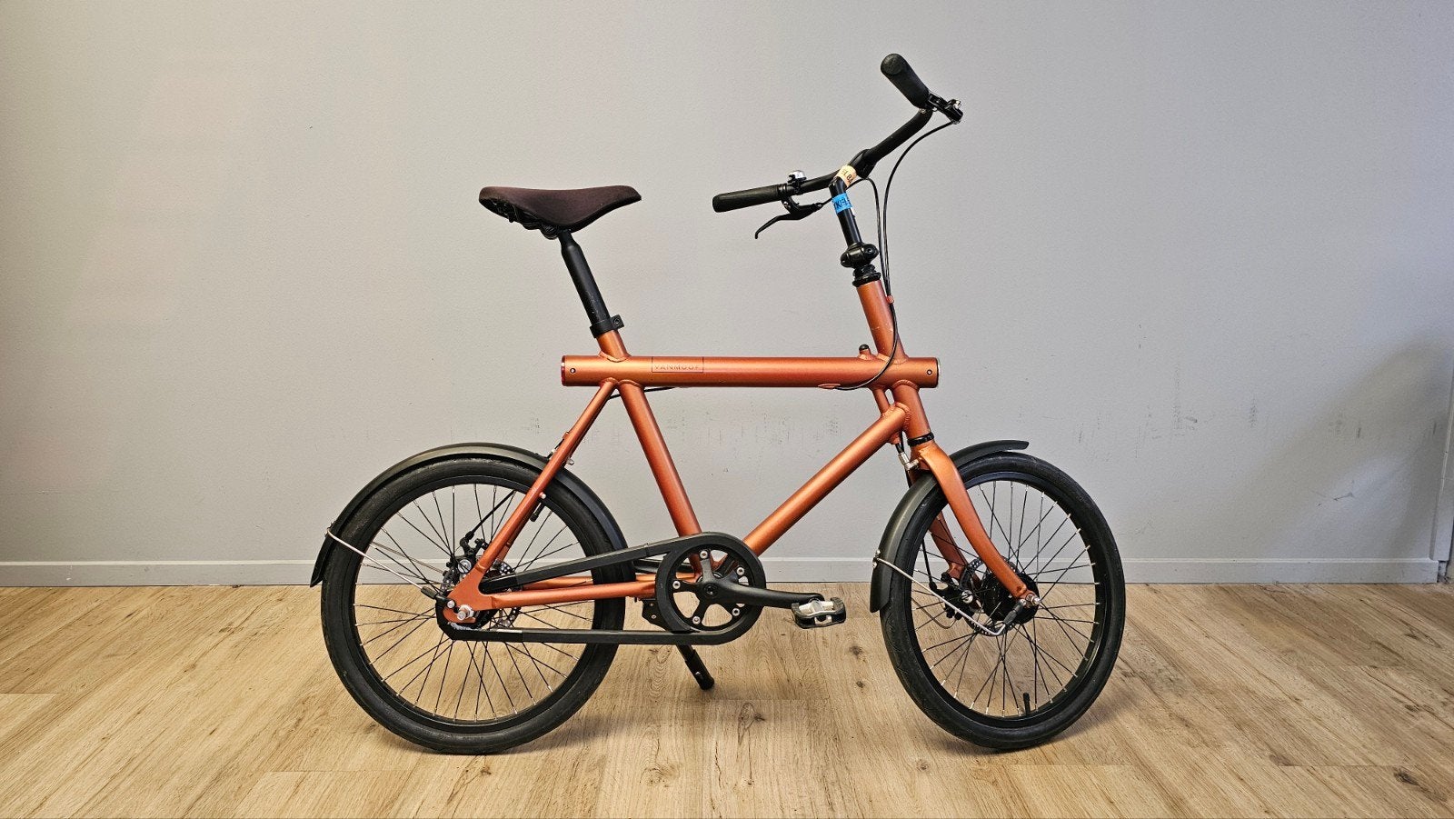 Rare VanMoof Model T (2016) - Copper Edition, Versnellingen, Minder dan 49 cm, Zo goed als nieuw, Schijfrem