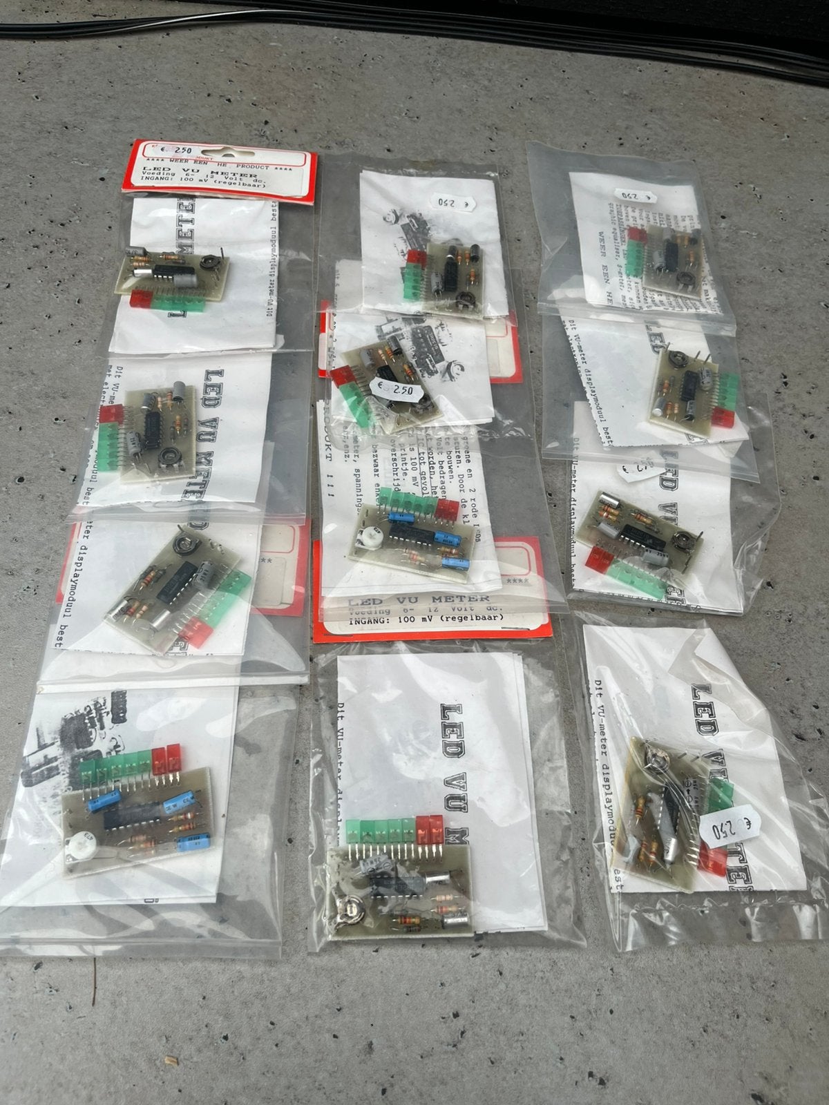 LED VU METER regelbaar, G, G, G, Nieuw
