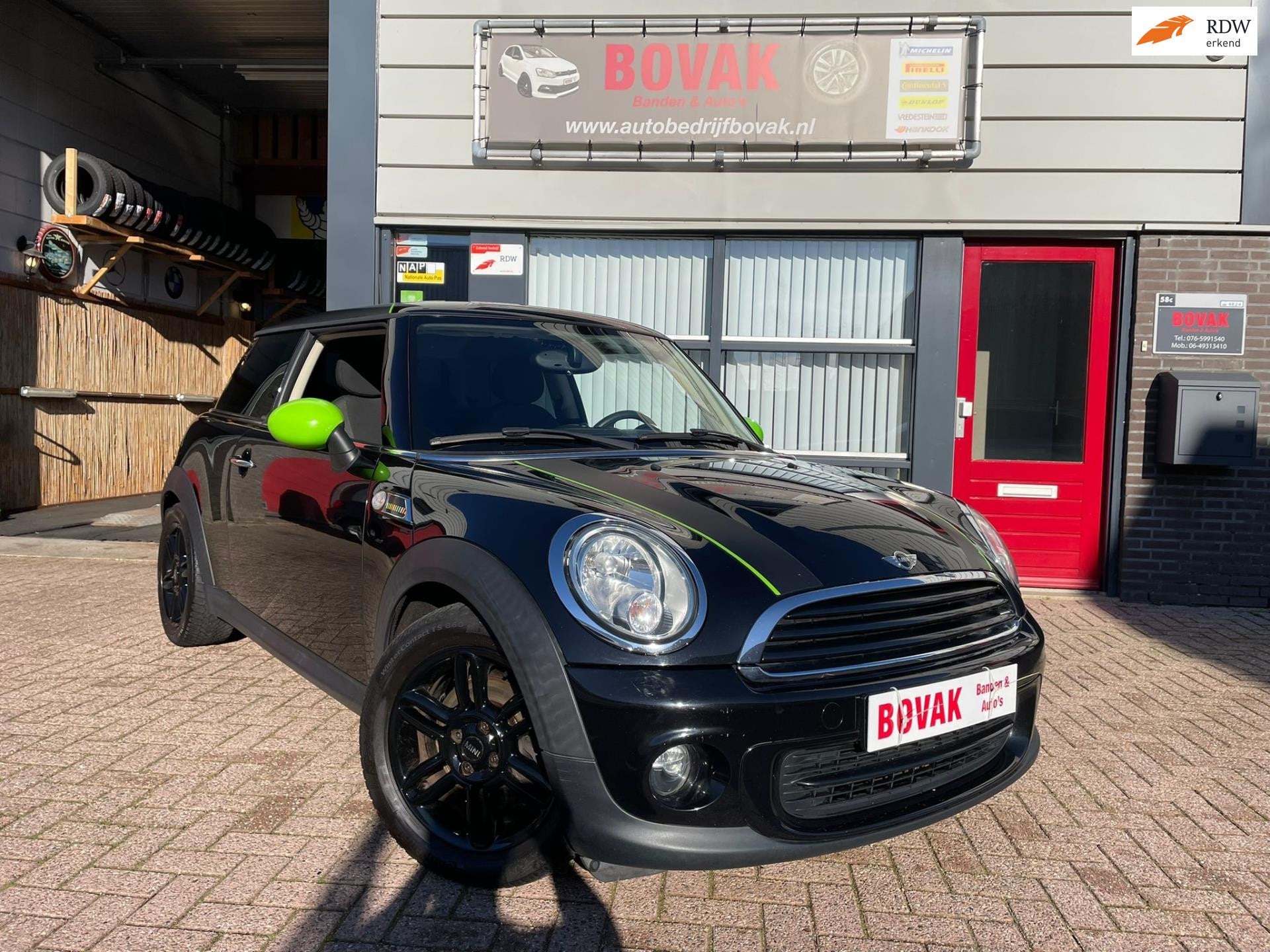 Mini 3-Deurs 1.6i 16 Sport Edition Black, Auto's, Mini, Voorwielaandrijving, Gebruikt, 4 cilinders, 4 stoelen