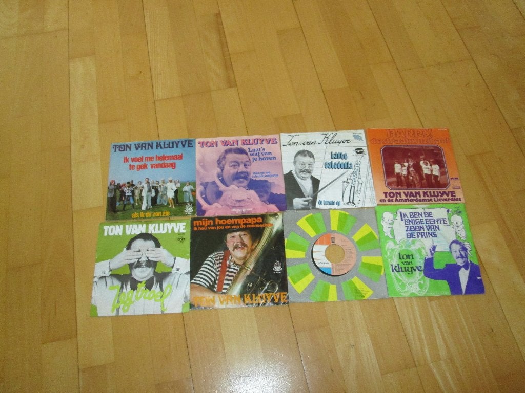 verzameling singles van Ton van Kluyve (ook per stuk te koop, Ophalen of Verzenden, Gebruikt, Pop