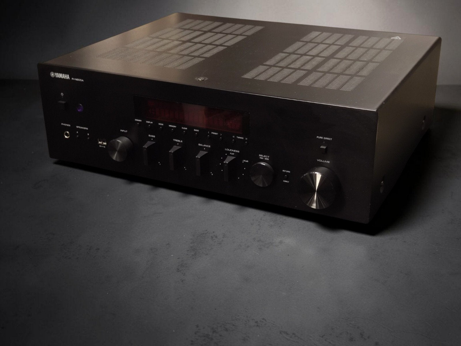 Yamaha R-N600A, Ophalen, Yamaha, Zo goed als nieuw, 120 watt of meer