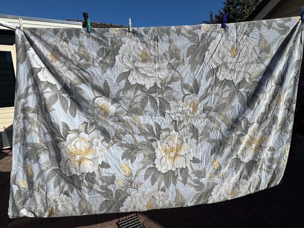 Z.G.A.N. dekbedovertrek 190 x 220 CM 100% KATOEN, Vochtregulerend, Dekbedovertrek, Tweepersoons, Ophalen of Verzenden
