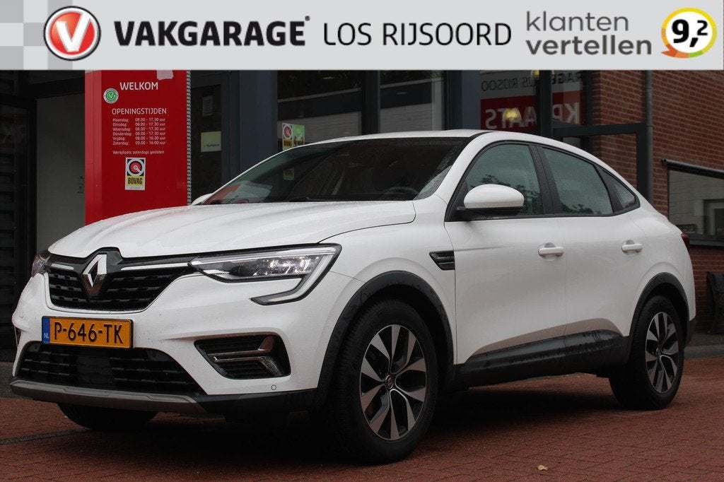 RENAULT Arkana 1.6 Hybrid *Zen* | Dealer OH | Carplay | Came, Auto's, Renault, Stof, Gebruikt, 4 cilinders, Wit