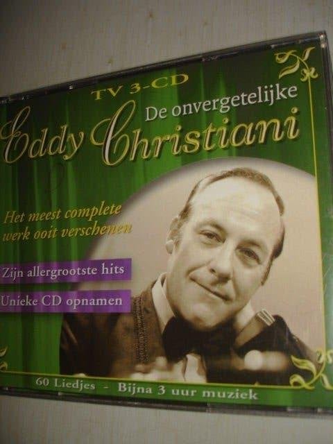 Eddy Christiani- Zijn Allergrootste Hits- BOX- 3-CD- (NIEUW), Verzenden, Nieuw in verpakking, Levenslied of Smartlap