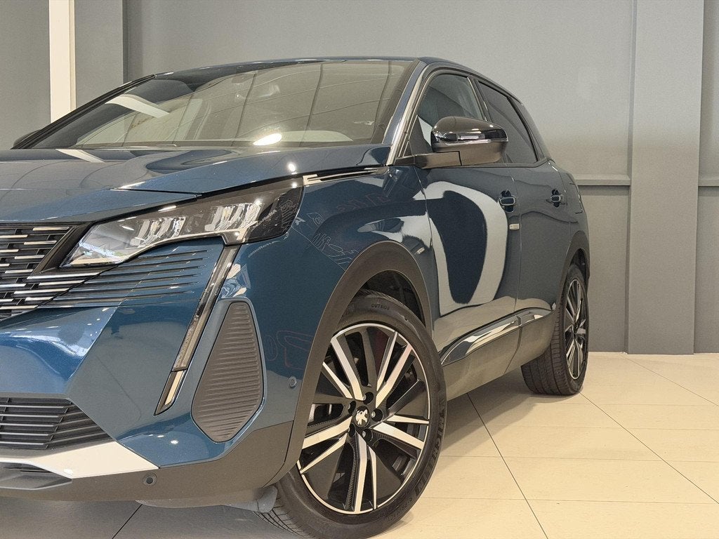 Peugeot 3008 1.6 HYbrid 225 Allure Pack Business | Navigatie, Auto's, Peugeot, Stof, Euro 6, Blauw, Plug-in hybride