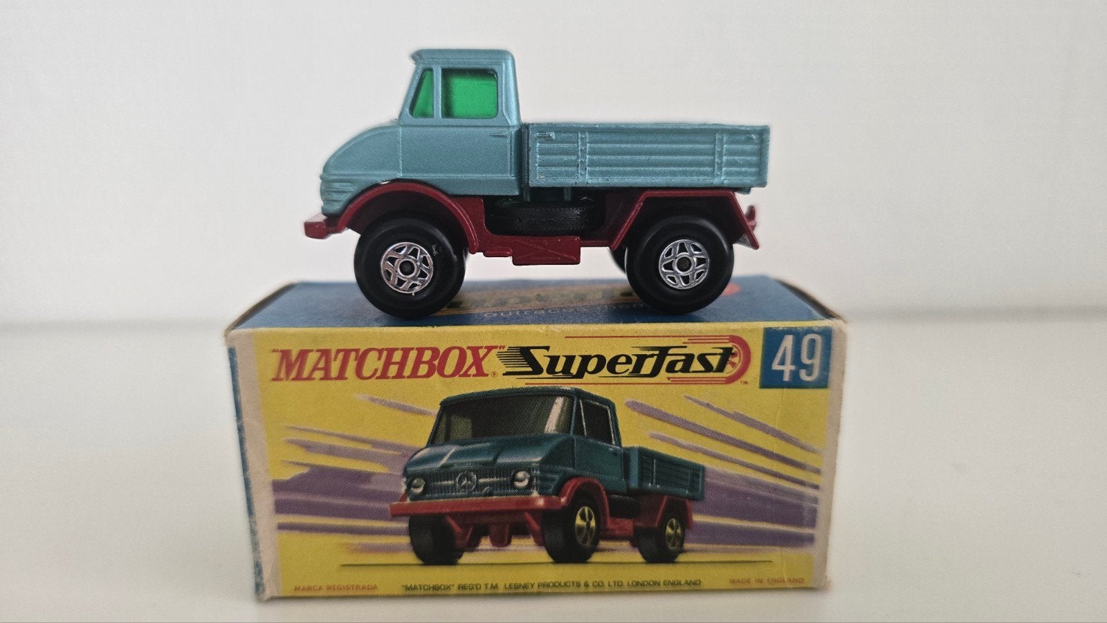 Matchbox Unimog Nr. 48, Ophalen of Verzenden, Zo goed als nieuw, Bus of Vrachtwagen