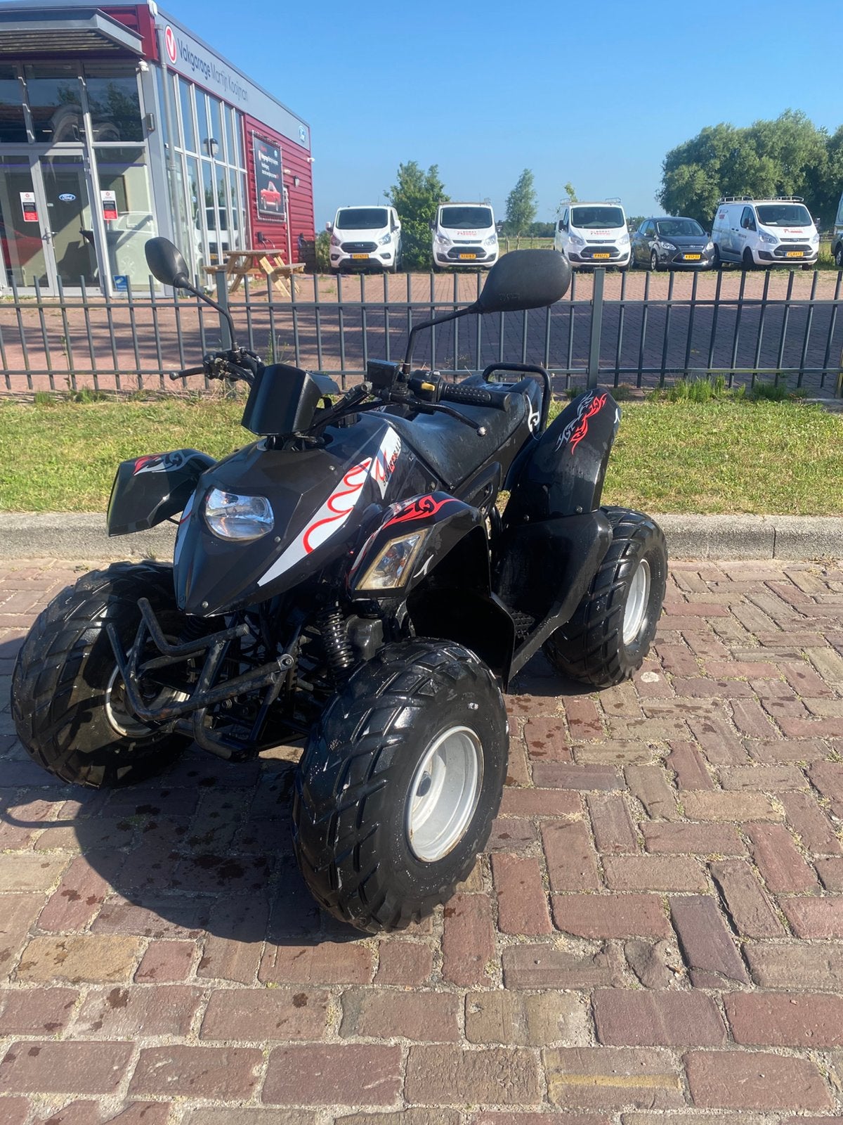 Fireball 50 op brom kenteken, Fietsen en Brommers, Brommers | Crossbrommers, Ophalen