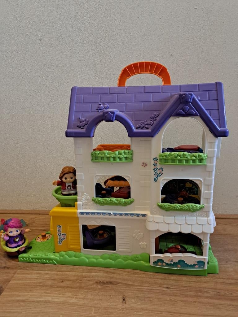 Vtech vrolijke vriendjes huis, Kinderen en Baby's, Speelgoed | Vtech, Ophalen, Gebruikt, 4 tot 6 jaar