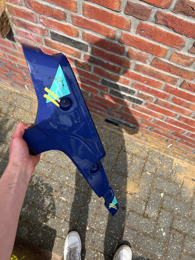 Puch Kap links- Blauw met stickers, Ophalen of Verzenden, Zo goed als nieuw, Kap
