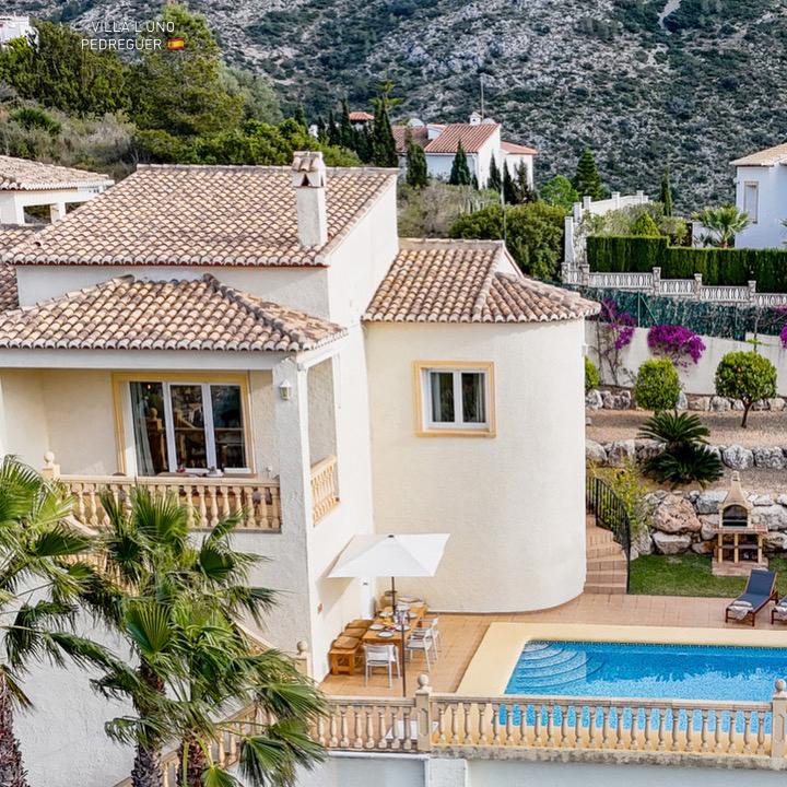 Te huur vakantievilla 1-6 pers, Pedreguer (Dénia/Jávea), In bergen of heuvels, Costa Blanca, Open haard, Landelijk