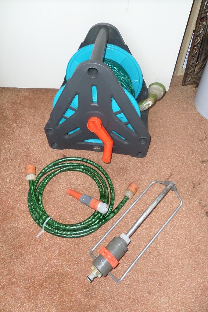 Slanghouder Gardena Classic 20m tuinslang, Ophalen, Zo goed als nieuw, Tuinslanghaspel
