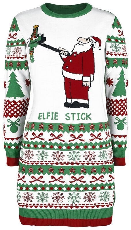 Ugly Christmas Sweater Elfie Stick dress/jurk Maat XL, JURK, Nieuw, Ophalen of Verzenden, Kleding