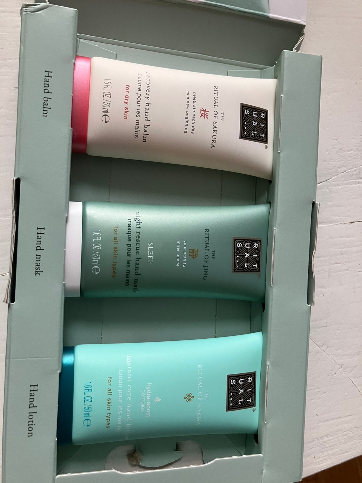Rituals Handverzorging Set: Balsem, Masker, Lotion, Ophalen of Verzenden, Nieuw, Overige typen