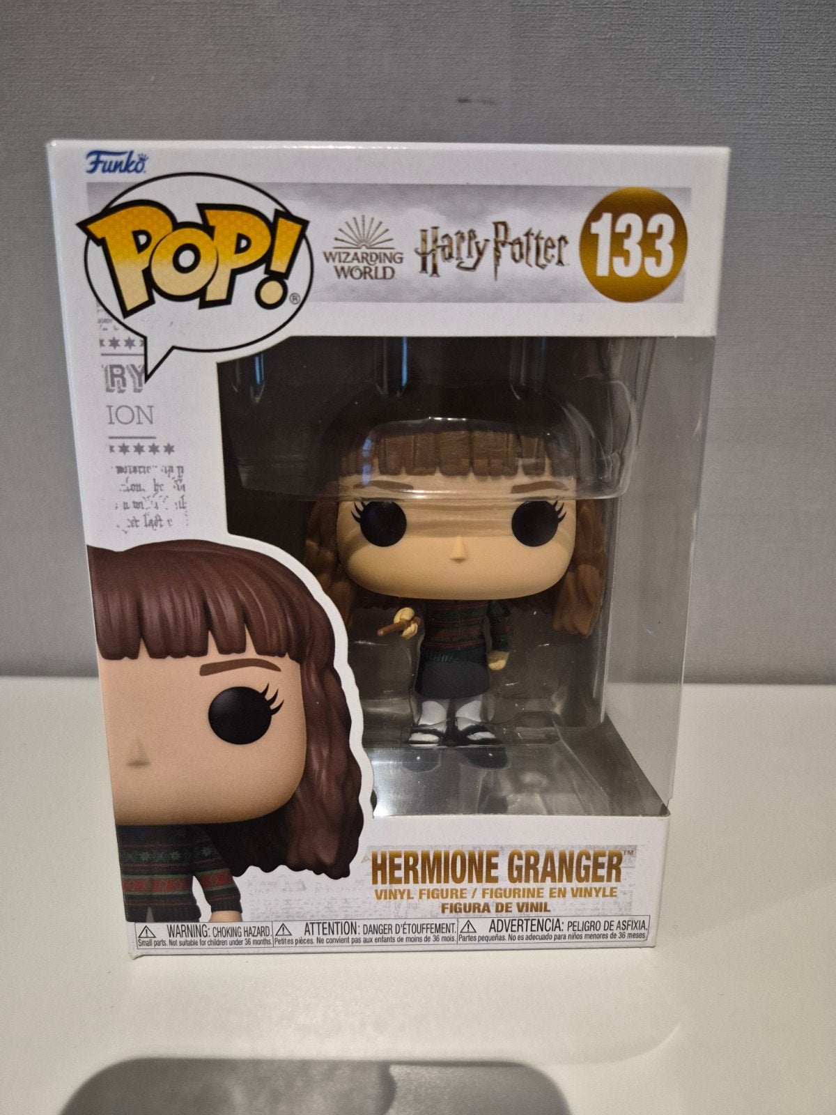 harry potter funko pop hermione granger 133, Verzenden, Zo goed als nieuw